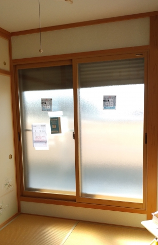 【奈良市】内窓プラマードＵ7セット取付で家中暖かく♬(その1）